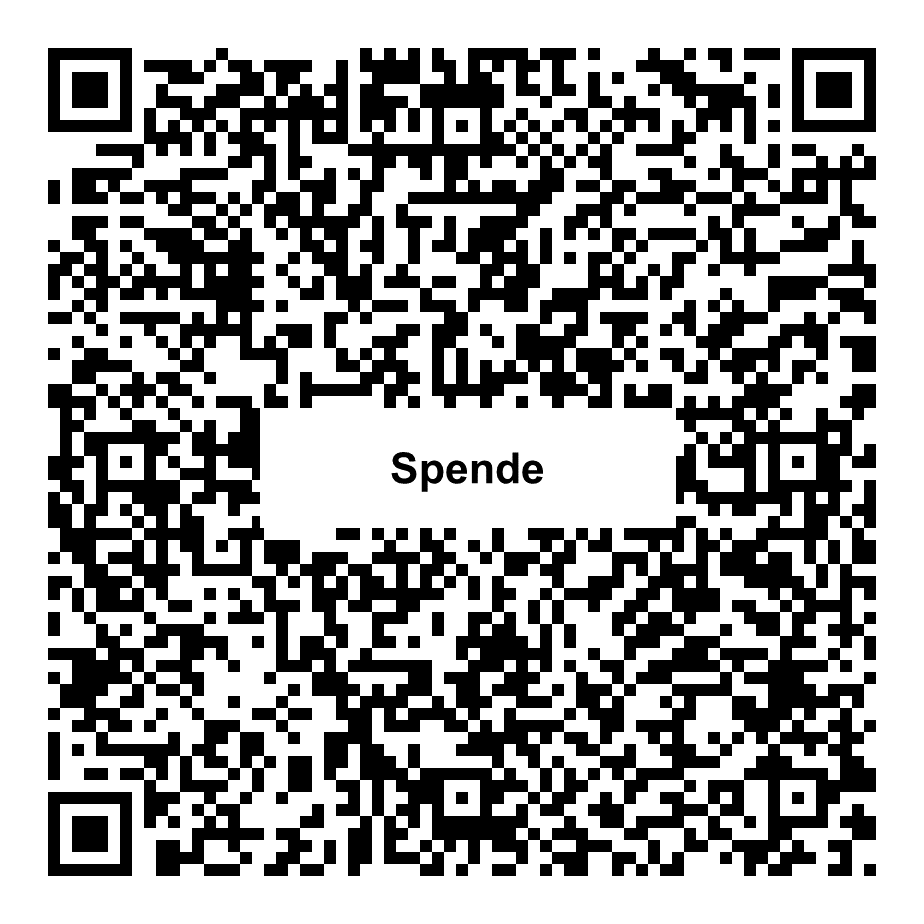 QR-Code zum Spenden an Ruth und Erich Brinckmann Stiftungsfonds