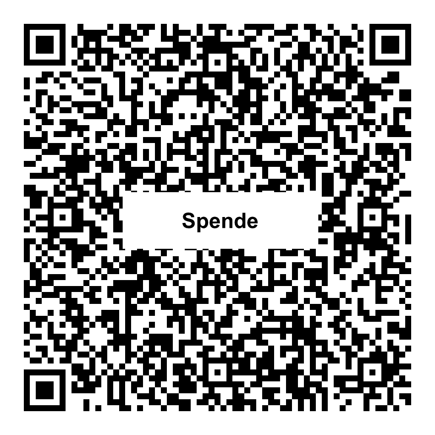 QR-Code zum Spenden an Sigrid Baumann-Tornow Stiftung