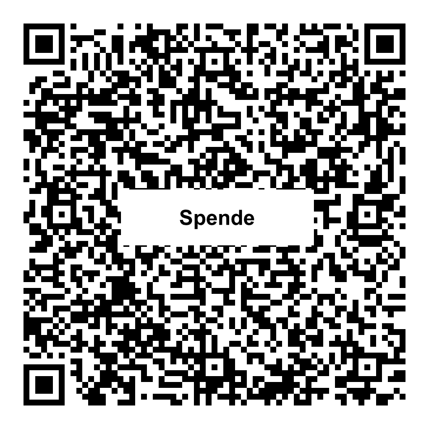 QR-Code zum Spenden an Sophie Kroschel Stiftung