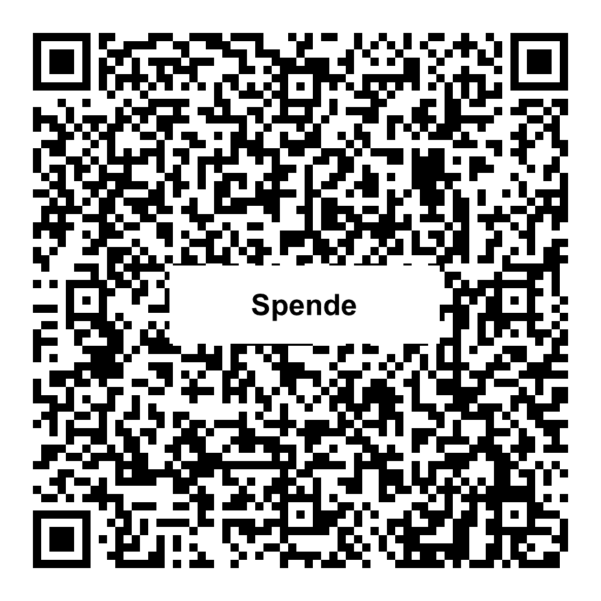 QR-Code zum Spenden an Stiftung Bürger-Engagement in Hamburgs Quartieren - Sigrid und Klaus-D. Curth