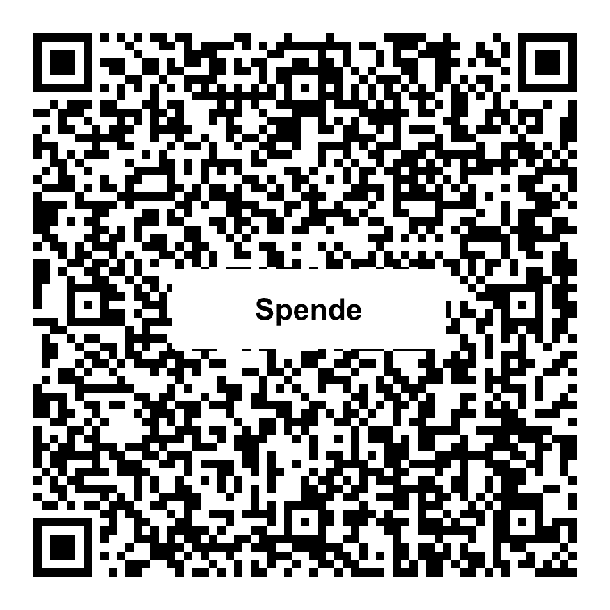 QR-Code zum Spenden an Stiftung Fördern und Helfen mit Herz