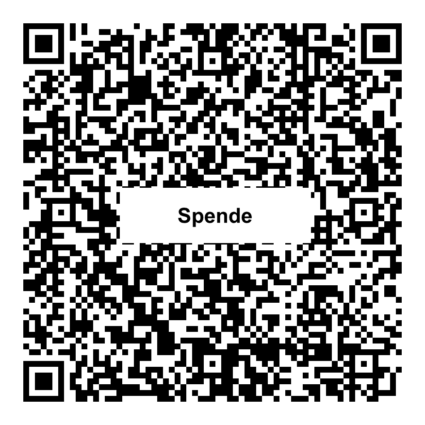 QR-Code zum Spenden an Stiftung Globetrotter Ausrüstung