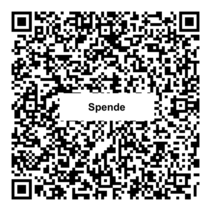 QR-Code zum Spenden an Stiftung Gymnasium ALLEE