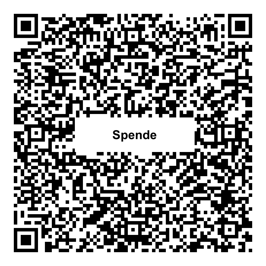 QR-Code zum Spenden an Stiftungsfonds Ehepaar Reche-Schlichting