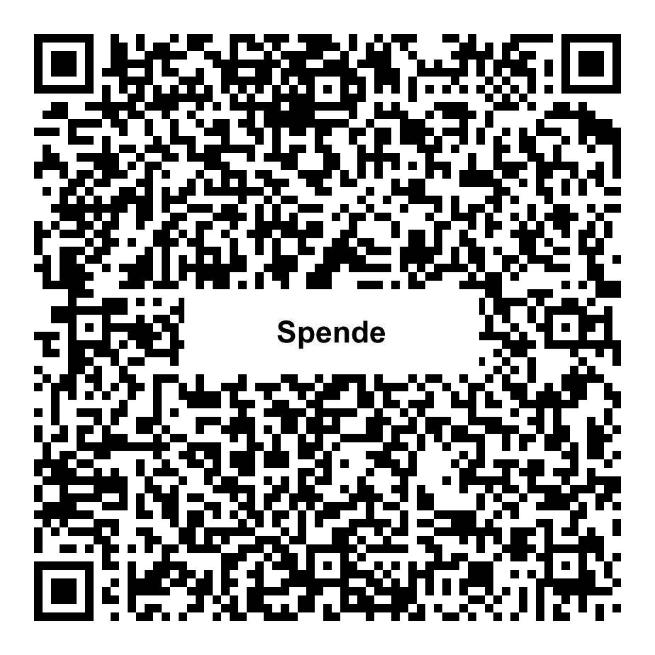 QR-Code zum Spenden an Stiftungsfonds Ella Bobzien zugunsten KITA Kirchenhang