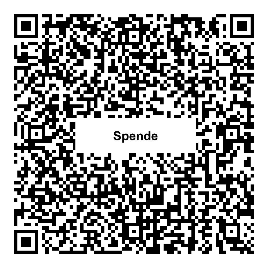 QR-Code zum Spenden an Stiftungsfonds Hamburger Geschichtswerkstätten und Stadtteilarchive