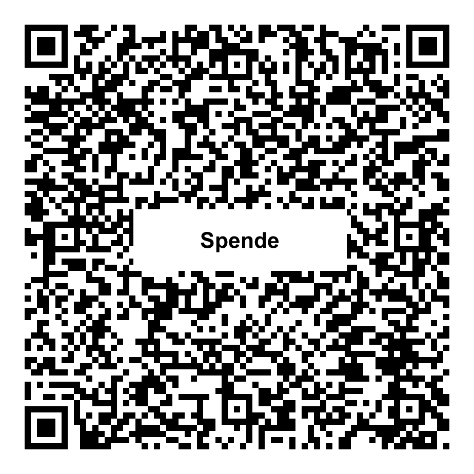 QR-Code zum Spenden an Stiftungsfonds Hilda Haase