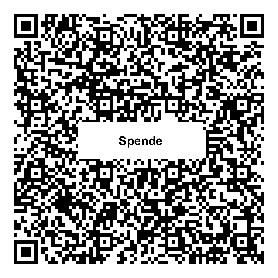 QR-Code zum Spenden an Stiftungsfonds "Umweltschutz und Chancengleichheit"