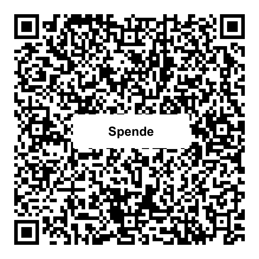 QR-Code zum Spenden an ULLA UND HEINZ LOHMANN STIFTUNG