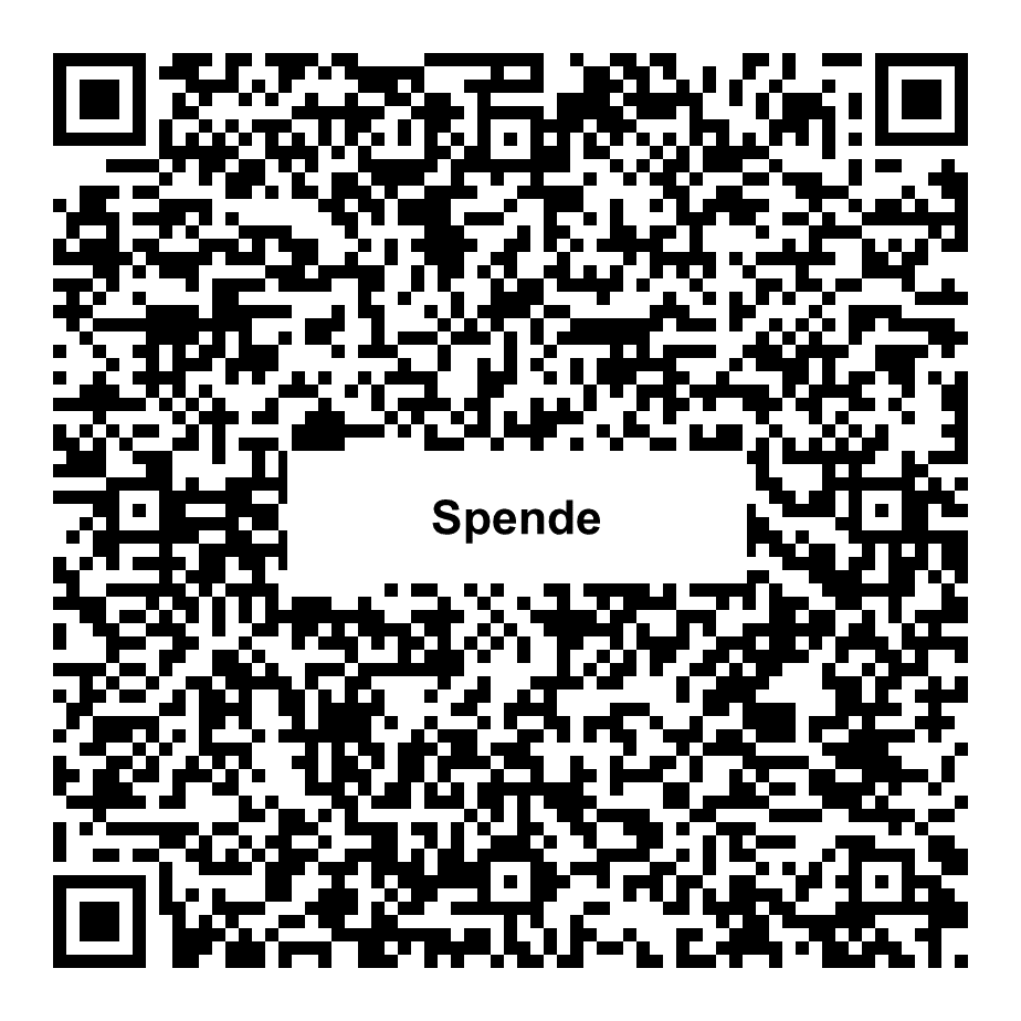 QR-Code zum Spenden an Ute Rührmund Stiftungsfonds