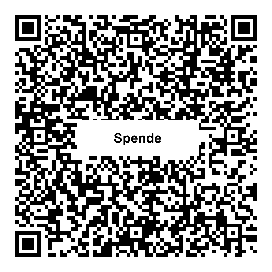 QR-Code zum Spenden an Vierlanden Stiftung "unsere Heimat" gestiftet von Bärbel-Marlen und Herbert Buhk
