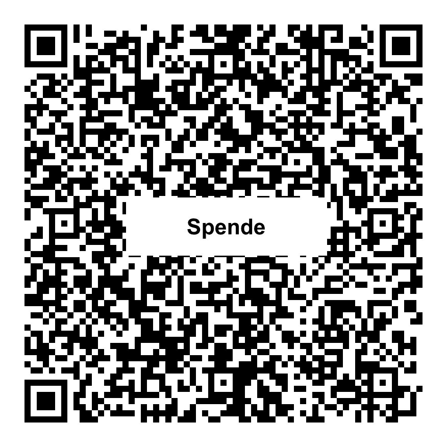 QR-Code zum Spenden an Viktor und Martin Heller Stiftung
