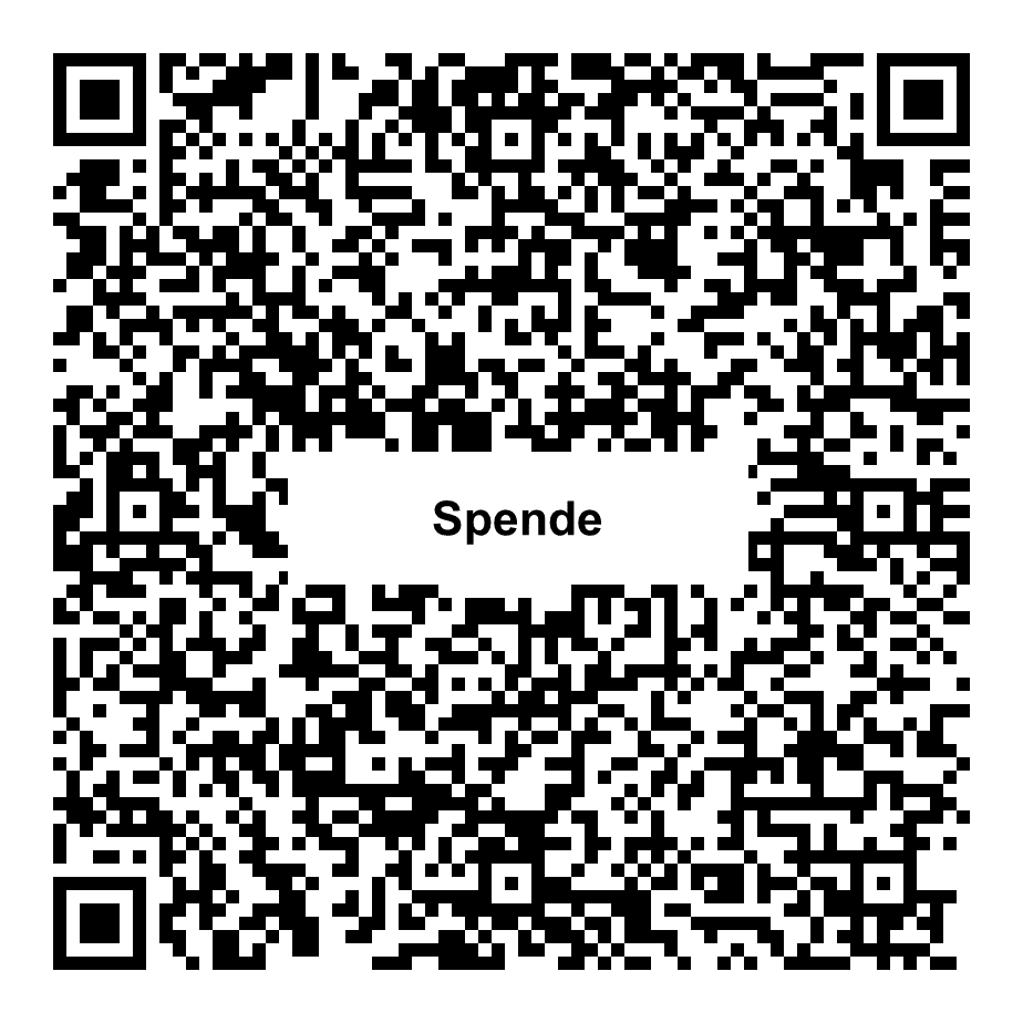 QR-Code zum Spenden an von Essen Stiftungsfonds