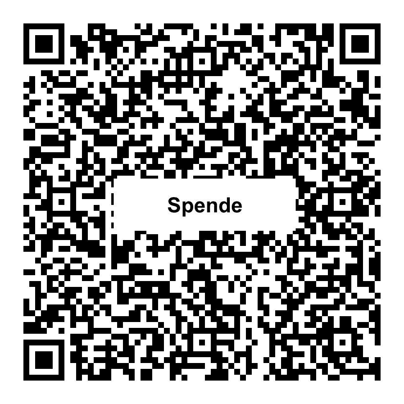 QR-Code zum Spenden an Walter Wohlert Stiftung
