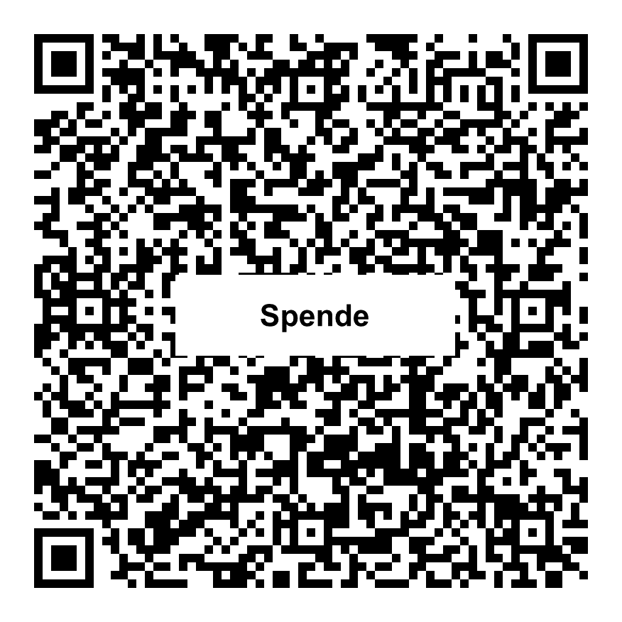 QR-Code zum Spenden an Wolfgang Hartmann Stiftung