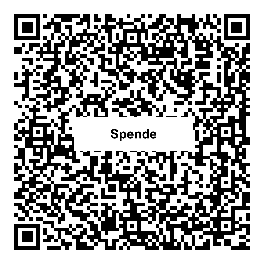 QR-Code zum Spenden an Yagmur Gedächtnisstiftung